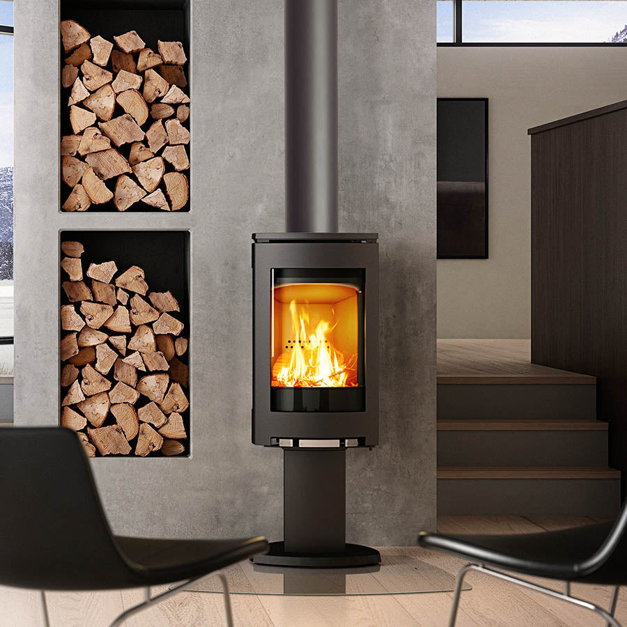 OVALE WOOD BURNING STOVES