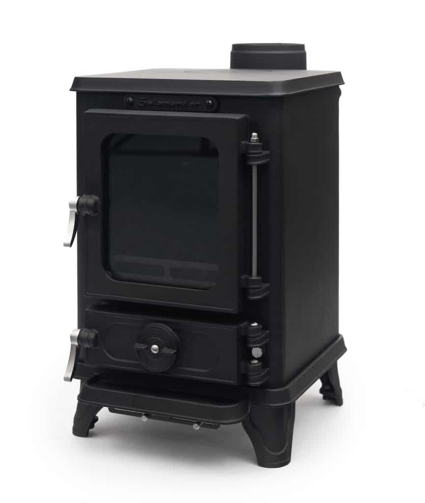 Every stove is hand-finished, fettled and inspected at the Salamander Devon workshop