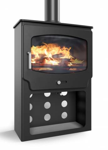 Constructed from a precision-welded thick steel body with cast iron door and thermo-refractory fire brick inner linings. Many times cleaner than the required standard for "DEFRA" exemption, it can legally be used anywhere in the UK including the strictest of smoke control zones.